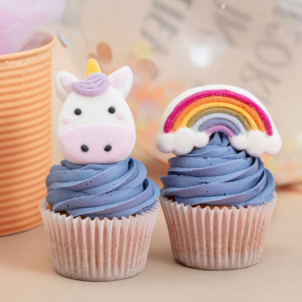 Mallows Marshmallow Einhorn & Regenbogen 12er Pack