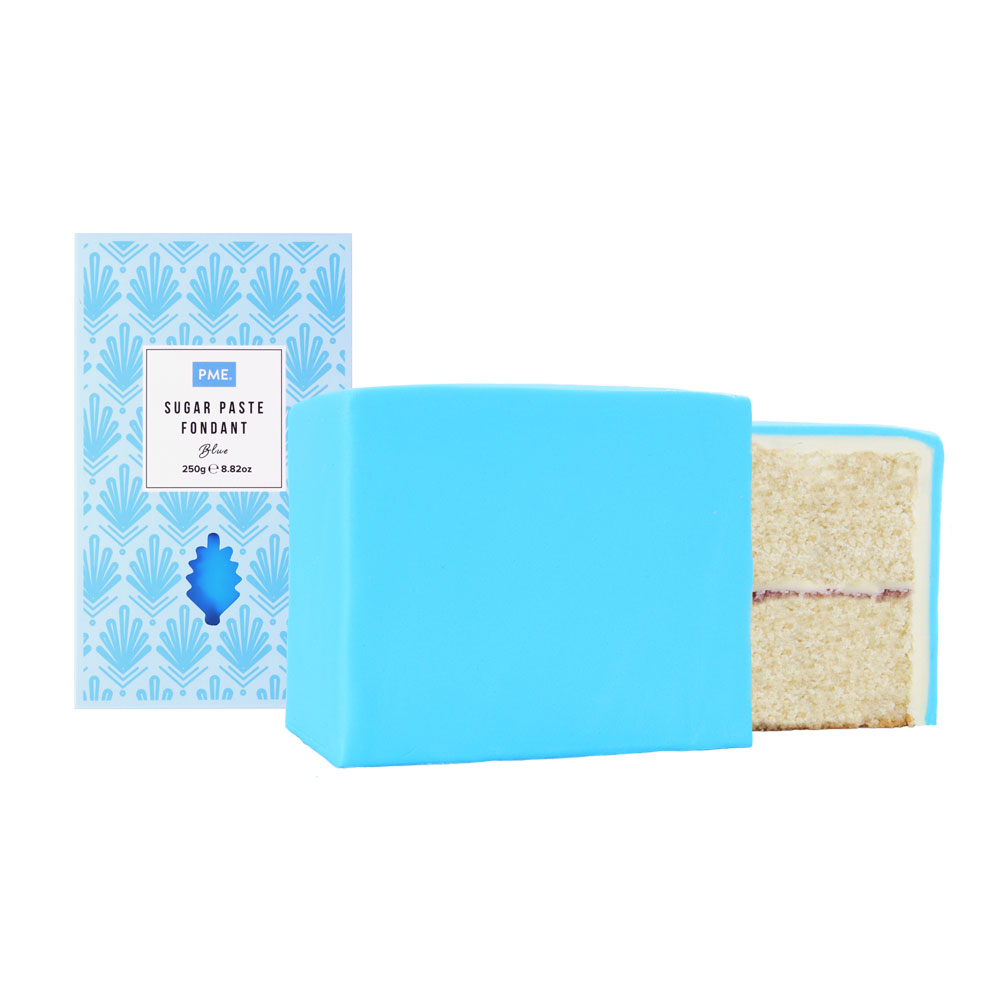 Profi Qualität - PME Fondant Hellblau 250g 