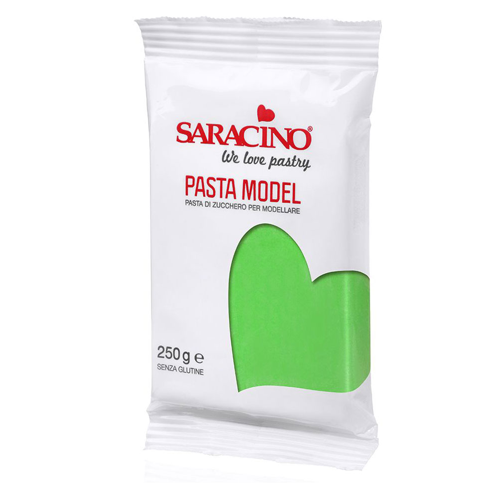 Saracino Modellierpaste 250g  Hellgrün