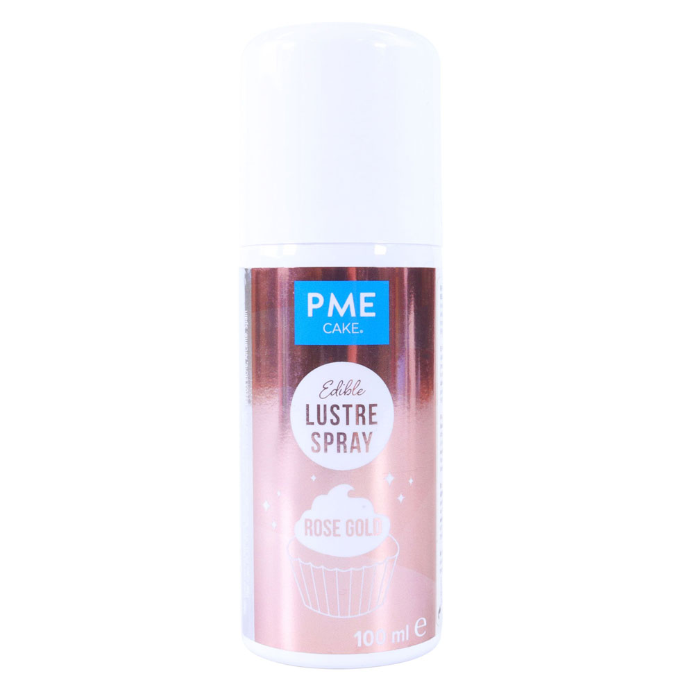 PME edible Lustre Spray - Rose Gold 100ml