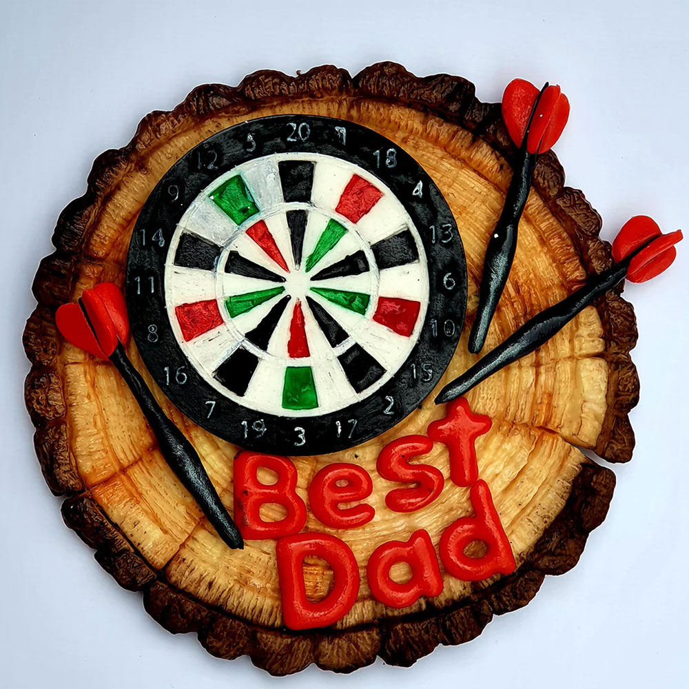 Katy Sue Silikonform kleine Dartscheibe
