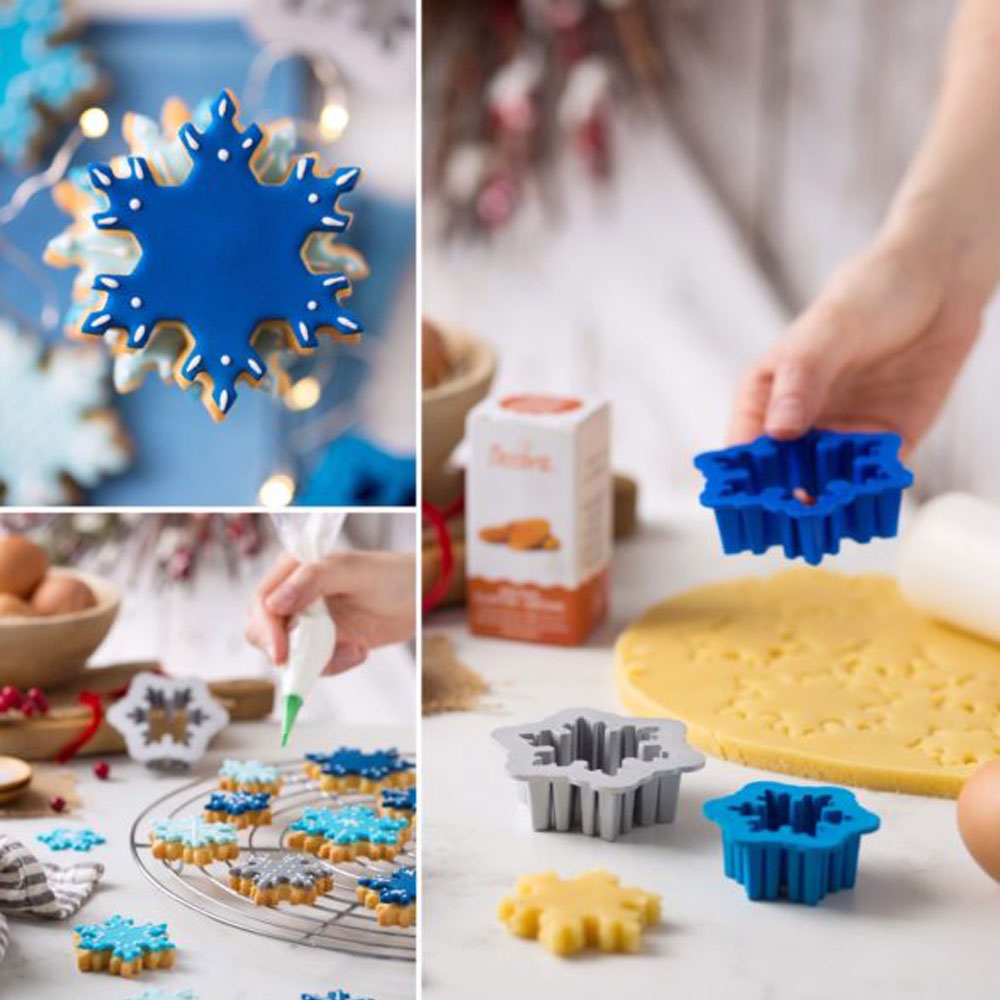 Decora Ausstecher Frozen Star - 3tlg
