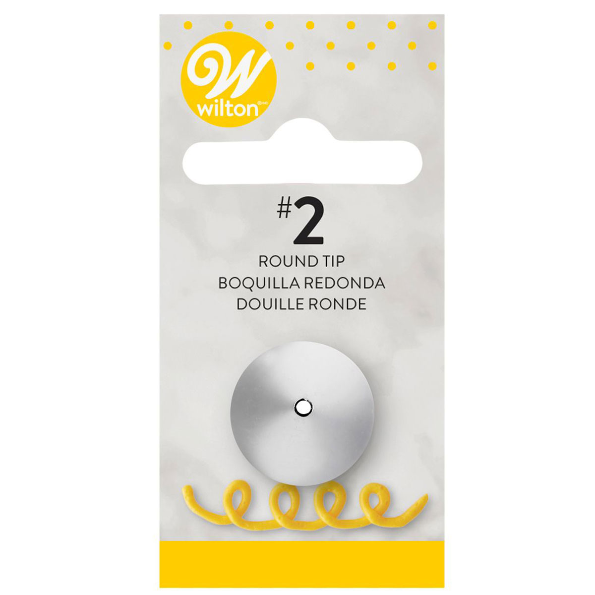 Wilton Lochtülle Decorating Tip  #002
