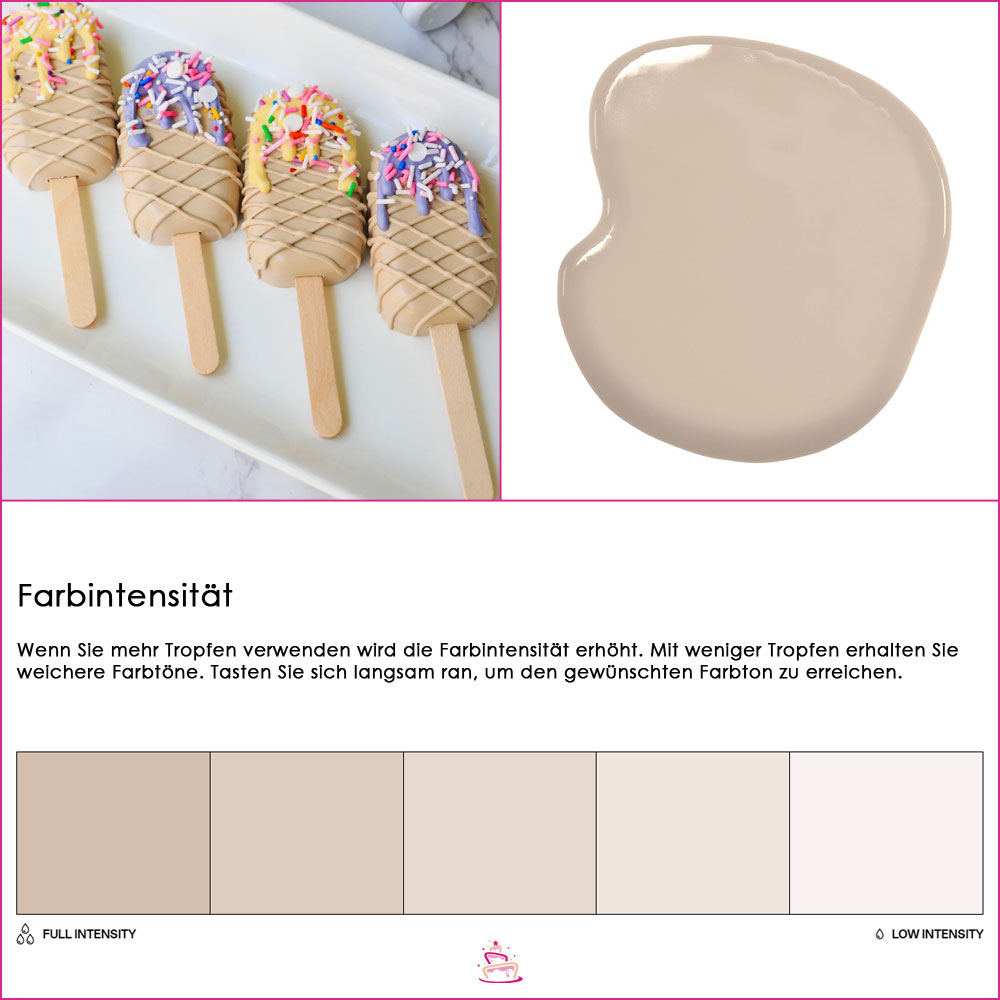 Colour Mill fettlösliche Lebensmittelfarbe - Latte 20ml