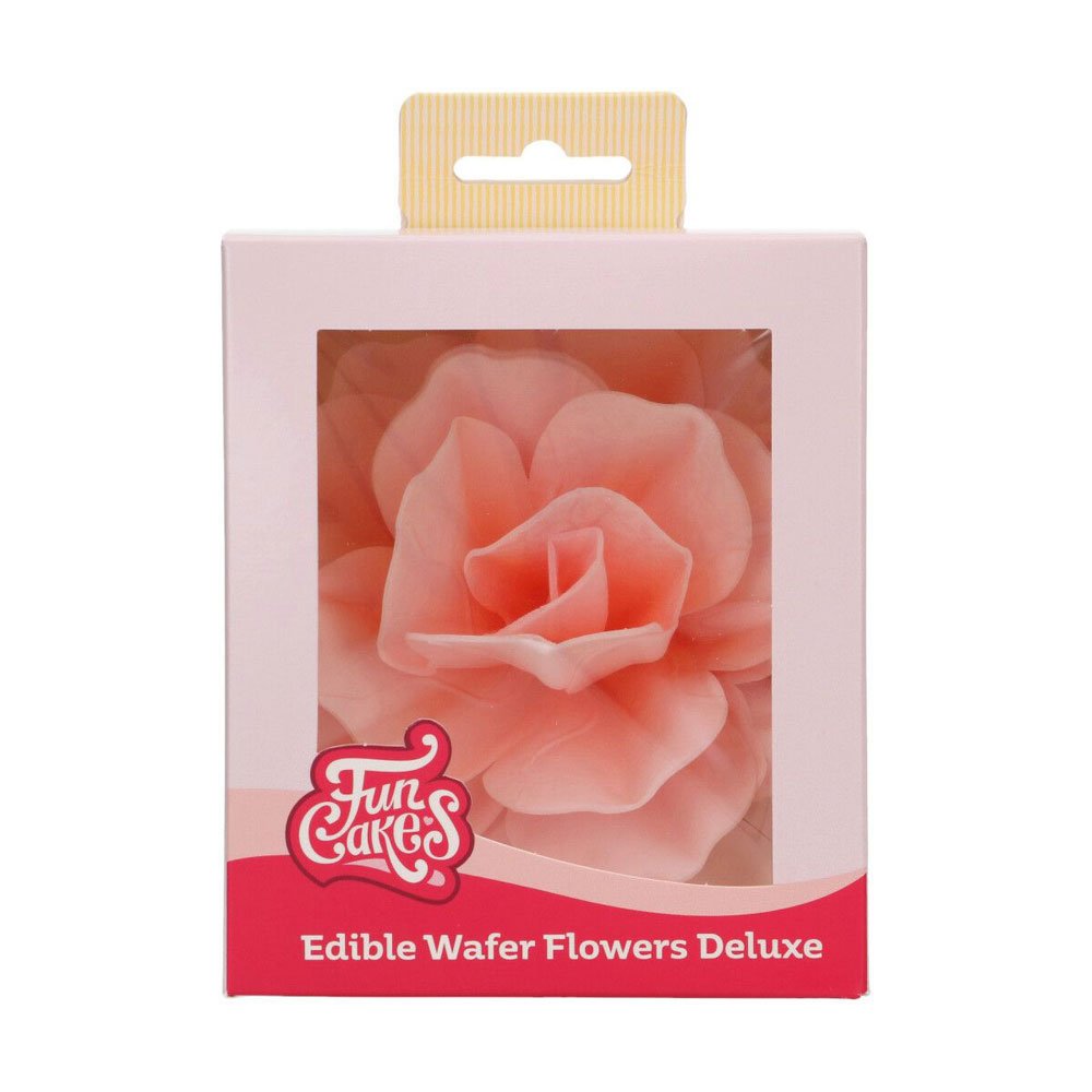 FunCakes Esspapier -Blume Deluxe Rose  Pastella 12,5cm