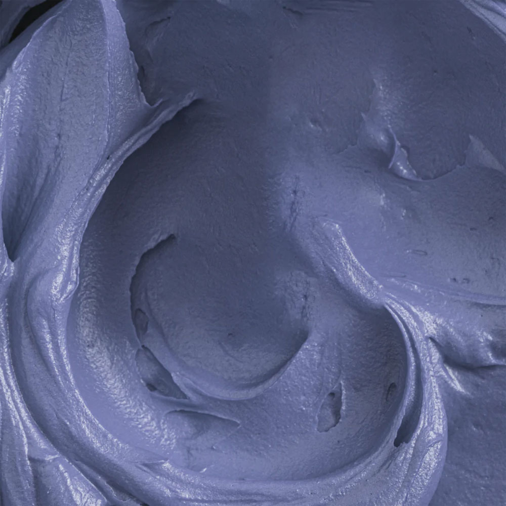 gefärbte Schokolade mit Colour Mill Denim