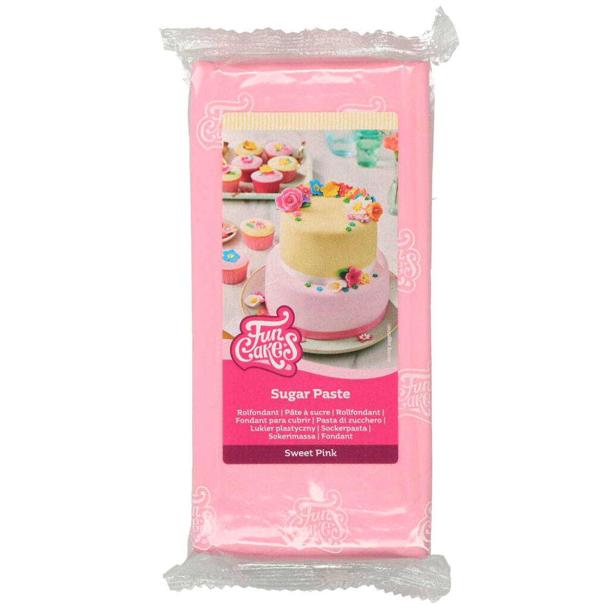 Funcakes Rollfondant Sweet Pink - 1Kg