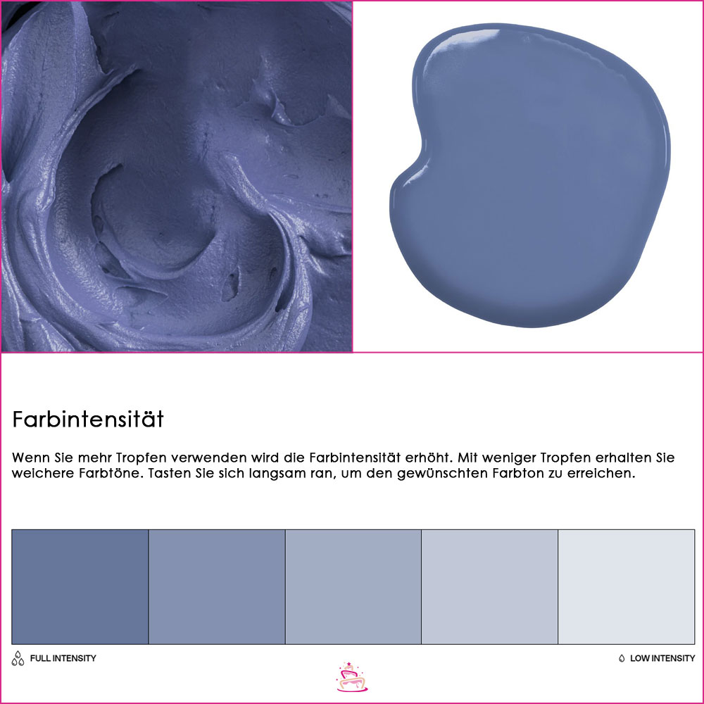 Colour Mill fettlösliche Lebensmittelfarbe - Denim Blue 20ml