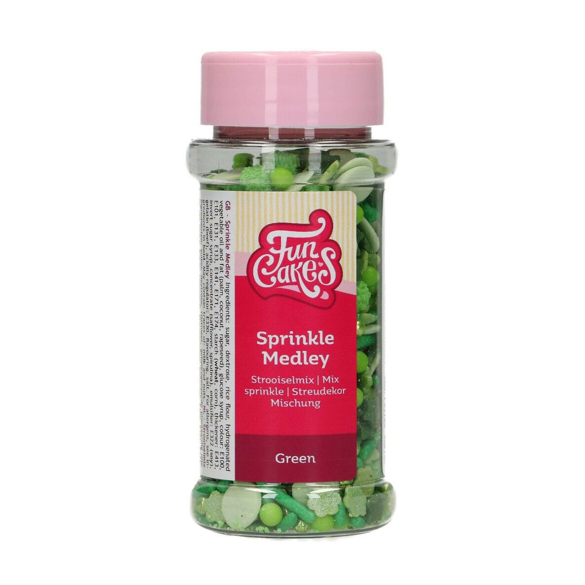 Funcakes Sprinkle Medley - Green 65g