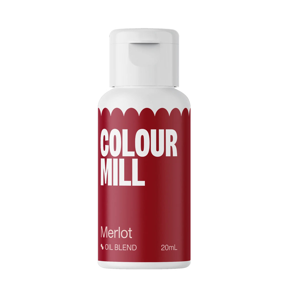 Colour Mill fettlösliche Lebensmittelfarbe Merlot Rot