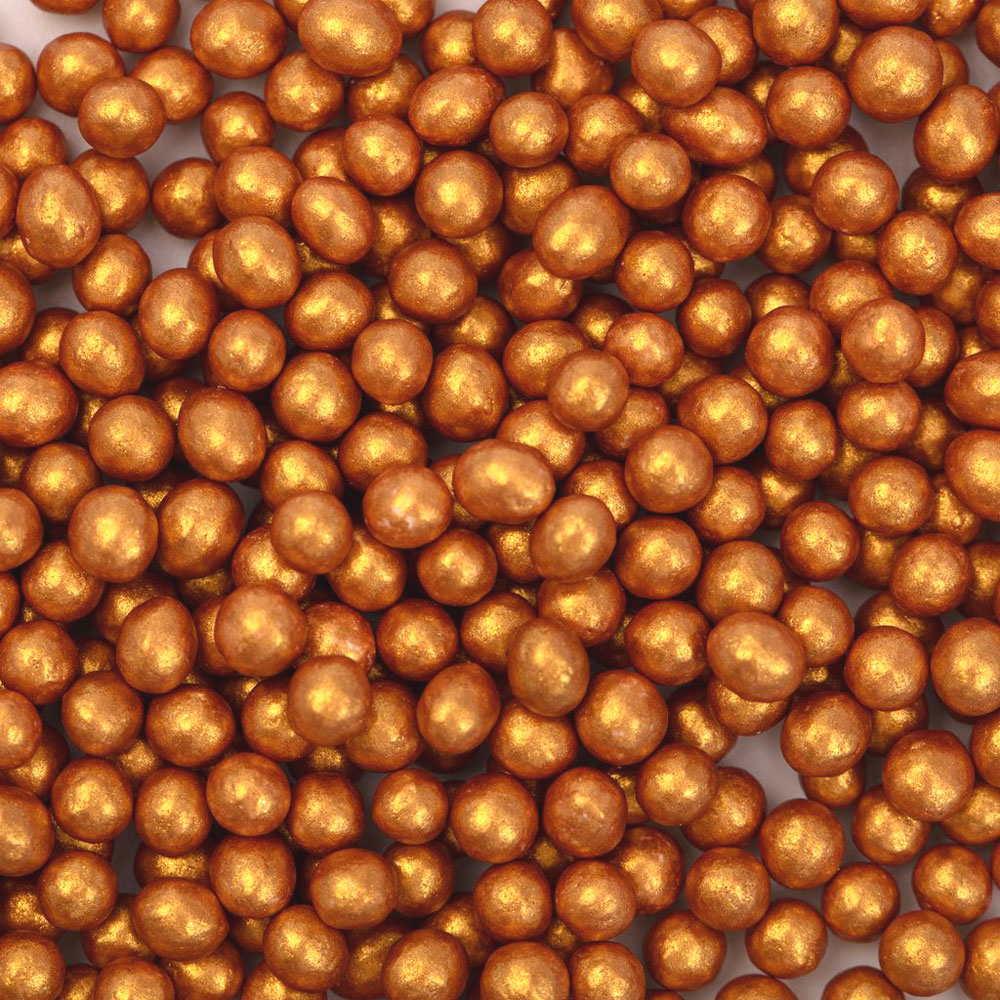 PME Zuckerperlen gold 4 mm 74 g