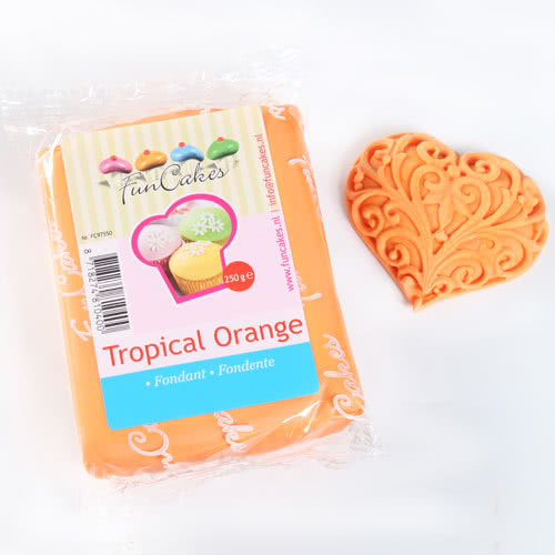 FunCakes Rollfondant Tropical Orange