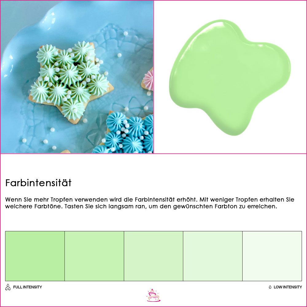 Colour Mill fettlösliche Lebensmittelfarbe - Mint 20ml
