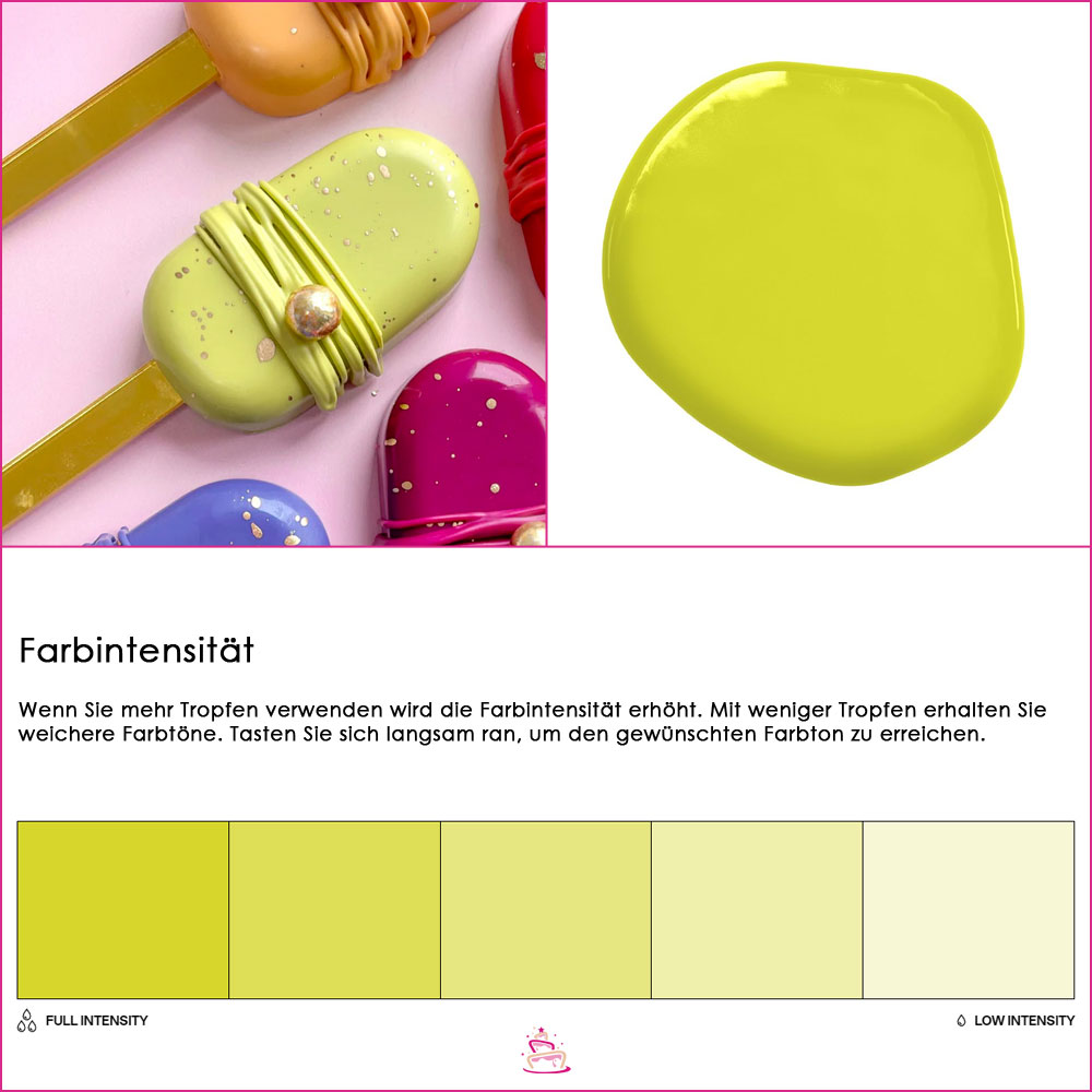 Colour Mill fettlösliche Lebensmittelfarbe - Kiwi 20ml