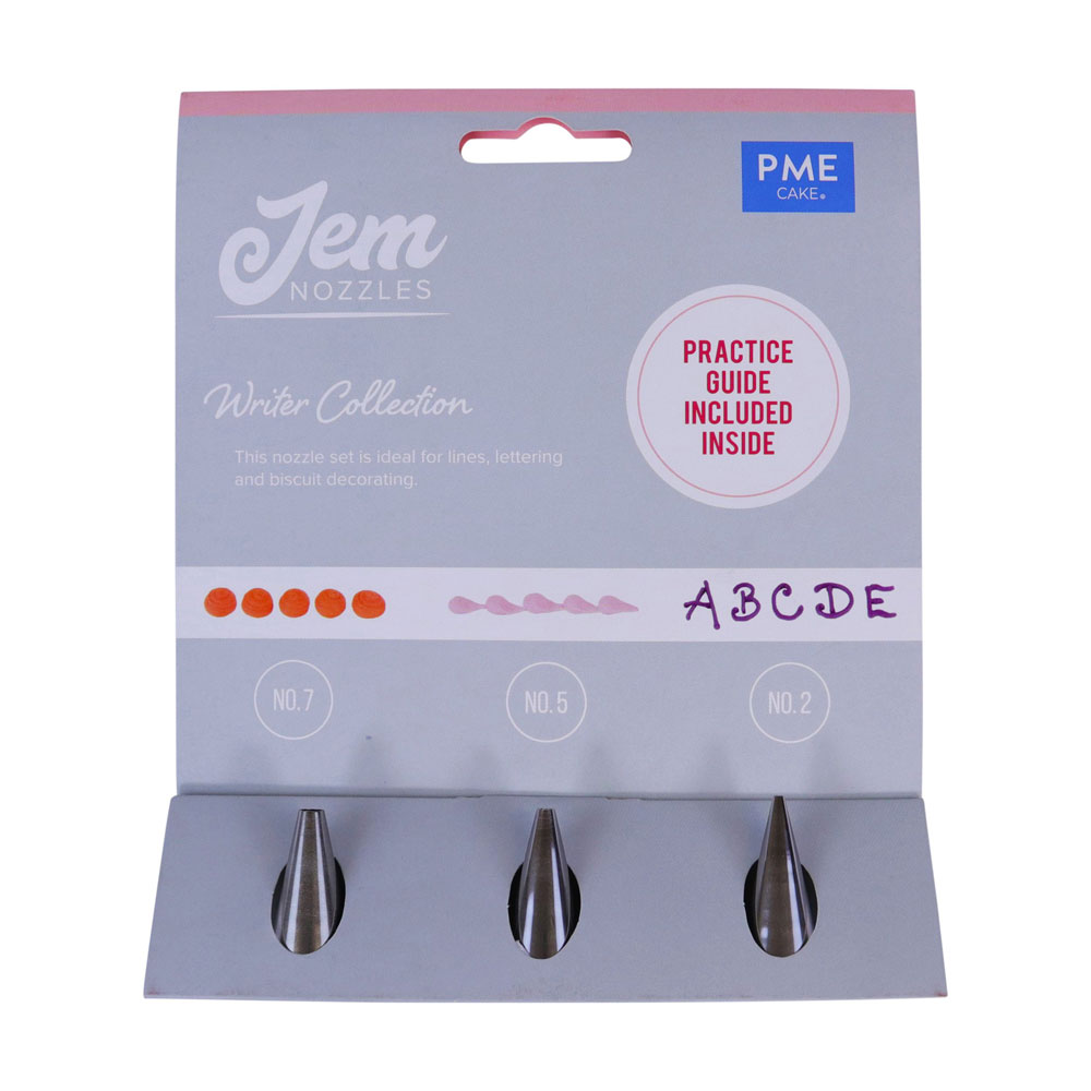 Jem Spritztüllen Set - Lochtüllen #7, #2, #5