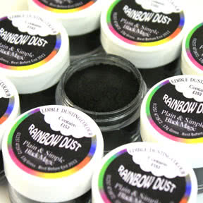 Rainbow Dust Puderfarben Black Magic 1g