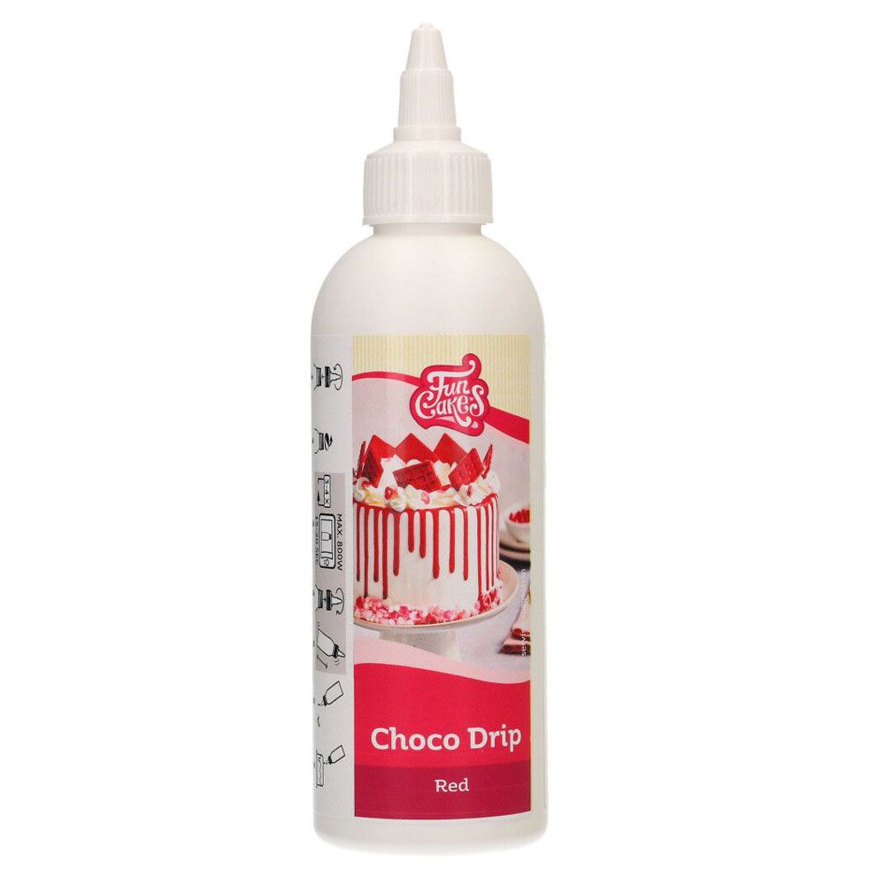 Funcakes Choco Drip Rot 180g